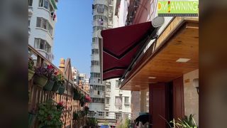 가득 찬 카세트 차양