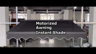 580-하프 카세트 캐노피 개폐식 암 어닝