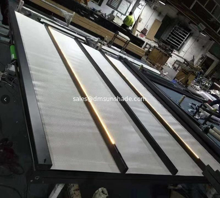 Retractable Outdoor Pergola Awning Kits Aluminum PVC Sail Pergola Automatic Roof