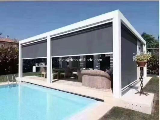 윈드루프 집 트랙 블라인드 키트 체인 작동 상업용 및 창문 덮개 응용 분야를 위한 내구성 있는 솔루션