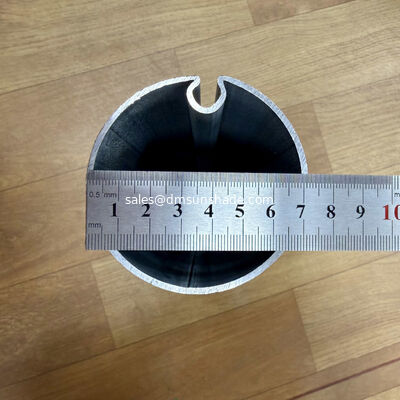 견고한 70mm OD × 2.0mm 강철 파이프, 실외 차양용 일체형 8미터