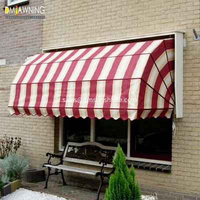 Outdoor French Style Awnings Aluminium Retractable Window Awning